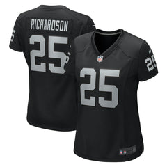 Decamerion Richardson Las Vegas Raiders Women's Game Jersey Black | Nike for Sale