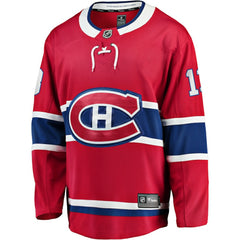 Cole Caufield Montreal Canadiens Fanatics Home Premier Breakaway Player Jersey - Red - NHL