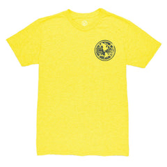 Club America 1863FC Left Mono Badge Vintage Tri-Blend T-Shirt Yellow - FIFA World CUP
