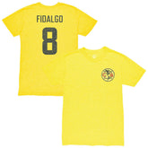 Álvaro Fidalgo Club America 1863FC Retro Player Name & Number Tri-Blend T-Shirt Yellow - FIFA World CUP