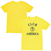 Club America 1863FC Team Arch Vintage Tri-Blend T-Shirt Yellow - FIFA World CUP