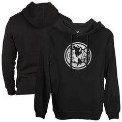 Club America 1863FC Mono Badge Fleece Pullover Hoodie Sweatshirt Black - FIFA World CUP