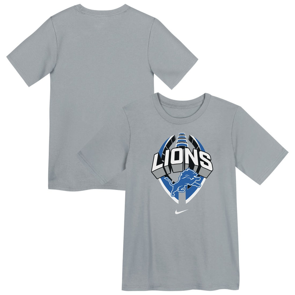 Detroit Lions Preschool Icon Legend Dri-FIT T-Shirt Gray | Nike for Sale
