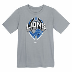 Detroit Lions Preschool Icon Legend Dri-FIT T-Shirt Gray | Nike for Sale