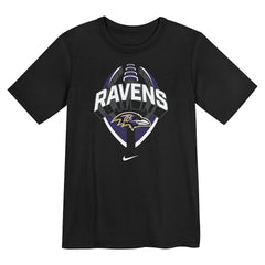 Baltimore Ravens Preschool Icon Legend Dri-FIT T-Shirt Black | Nike for Sale