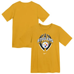 Pittsburgh Steelers Preschool Icon Legend Dri-FIT T-Shirt Gold | Nike for Sale