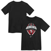 San Francisco 49ers Preschool Icon Legend Dri-FIT T-Shirt Black | Nike for Sale