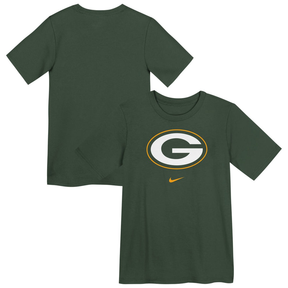 Green Bay Packers Preschool Primary Logo Legend Performance T-Shirt Green | Nike for Sale