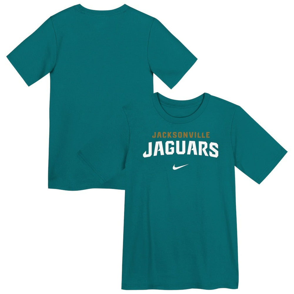 Jacksonville Jaguars Preschool Wordmark T-Shirt Teal | Nike for Sale