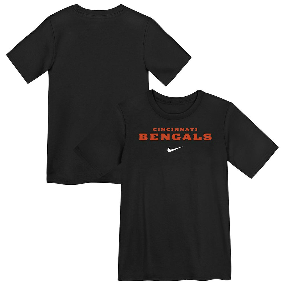 Cincinnati Bengals Preschool Wordmark T-Shirt Black | Nike for Sale
