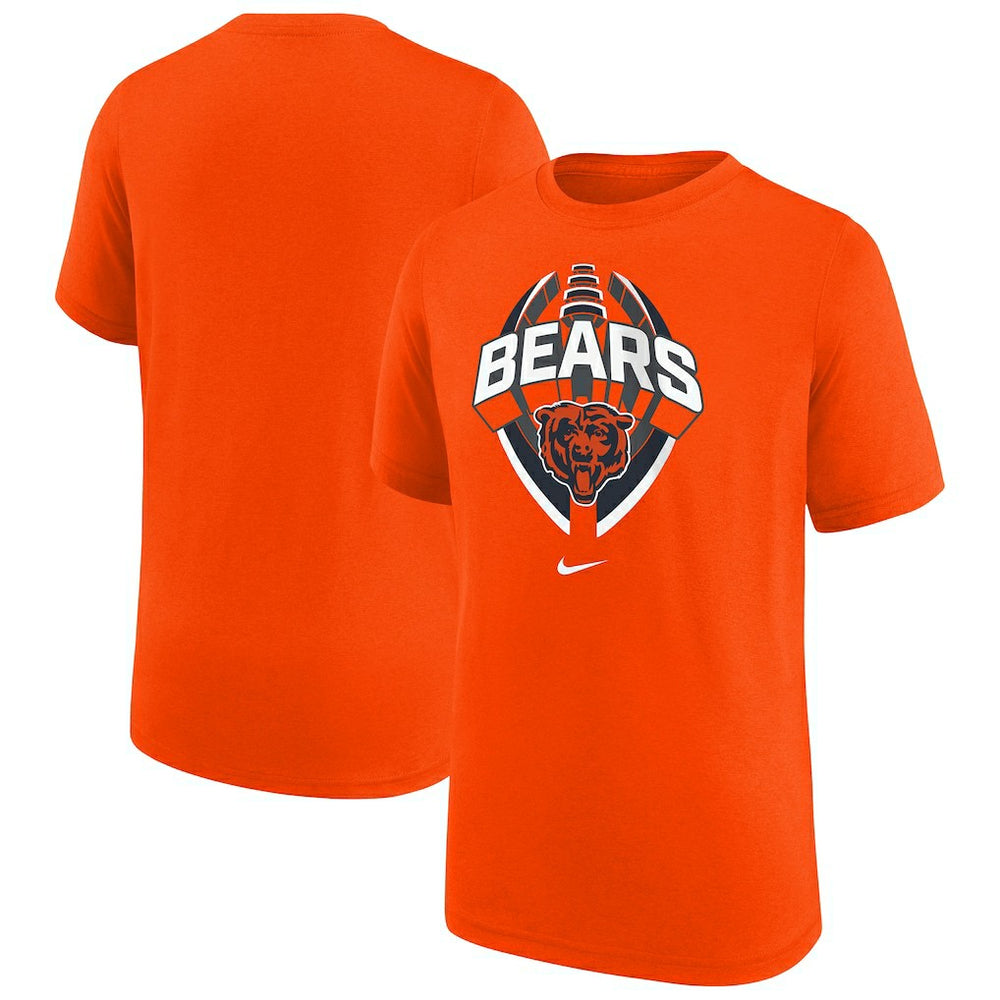 Chicago Bears Youth Icon Legend T-Shirt Orange | Nike for Sale