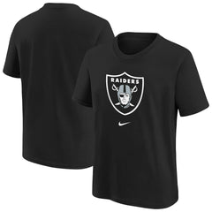 Las Vegas Raiders Youth Primary Logo Legend T-Shirt Black | Nike for Sale
