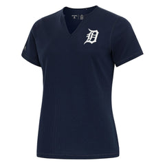 Detroit Tigers Antigua Women's Notch Neck T-Shirt - MLB
