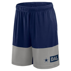 Dallas Cowboys Big & Tall Best of the Best Performance Shorts Navy/Silver | Fanatics