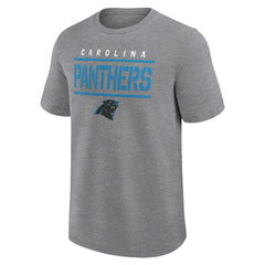 Carolina Panthers Big & Tall Top Notch T-Shirt Heather Gray | Fanatics