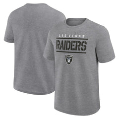 Las Vegas Raiders Big & Tall Top Notch T-Shirt Heather Gray | Fanatics