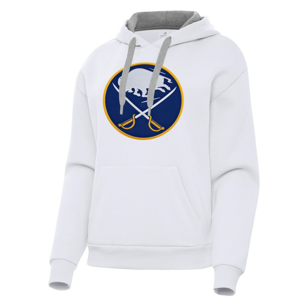 Buffalo Sabres Antigua Women's Victory Pullover Hoodie - White - NHL