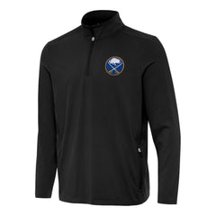 Buffalo Sabres Antigua Perilous Quarter-Zip Sweatshirt - Black - NHL