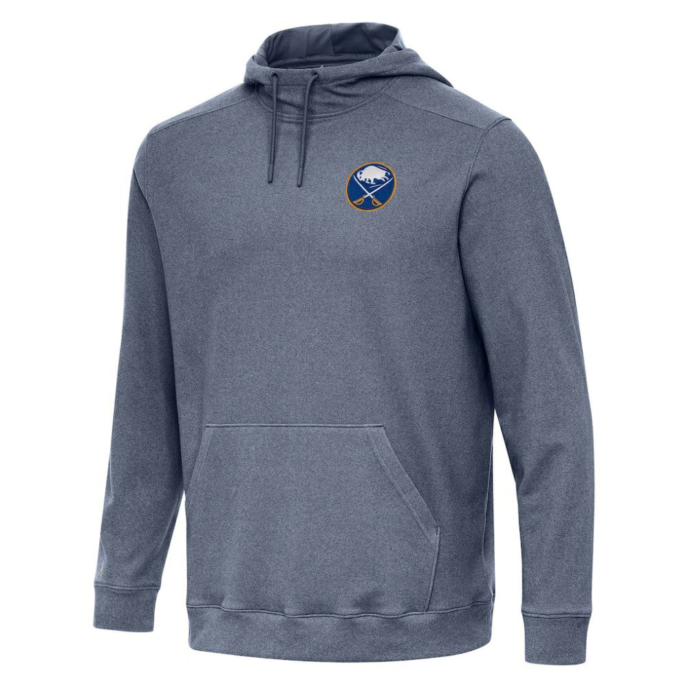 Buffalo Sabres Antigua Cloud Pullover Hoodie - Heather Navy - NHL