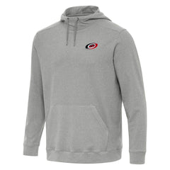 Carolina Hurricanes Antigua Cloud Pullover Hoodie - Heather Gray - NHL