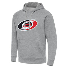 Carolina Hurricanes Antigua Big & Tall Victory Pullover Hoodie - Heather Gray - NHL