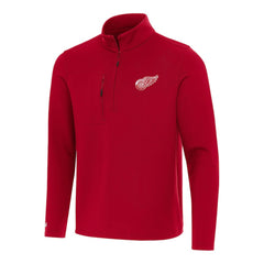 Detroit Red Wings Antigua Insider Quarter-Zip Top - Red - NHL