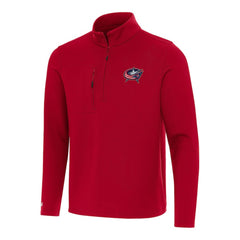 Columbus Blue Jackets Antigua Insider Quarter-Zip Top - Red - NHL