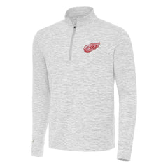 Detroit Red Wings Antigua Cause Quarter-Zip Top - Gray - NHL