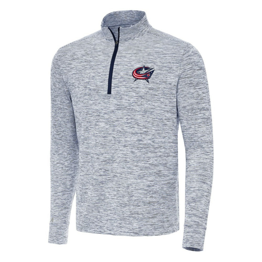 Columbus Blue Jackets Antigua Cause Quarter-Zip Top - Navy - NHL