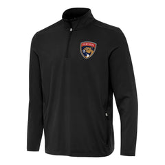 Florida Panthers Antigua Perilous Quarter-Zip Sweatshirt - Black - NHL