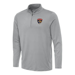 Florida Panthers Antigua Reprocess Quarter-Zip Top - Gray - NHL