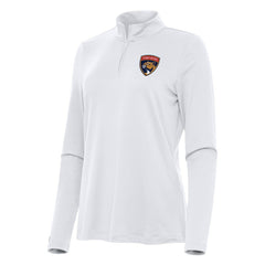 Florida Panthers Antigua Women's Reprocess Quarter-Zip Top - White - NHL