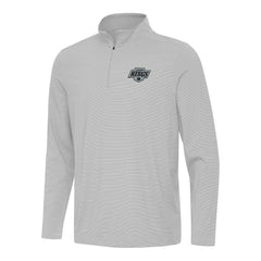 Los Angeles Kings Antigua Twine Quarter-Zip Top - Gray - NHL