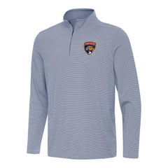 Florida Panthers Antigua Twine Quarter-Zip Top - Navy - NHL