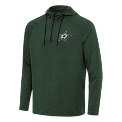Dallas Stars Antigua Spikes Quarter-Zip Hoodie - Hunter Green - NHL