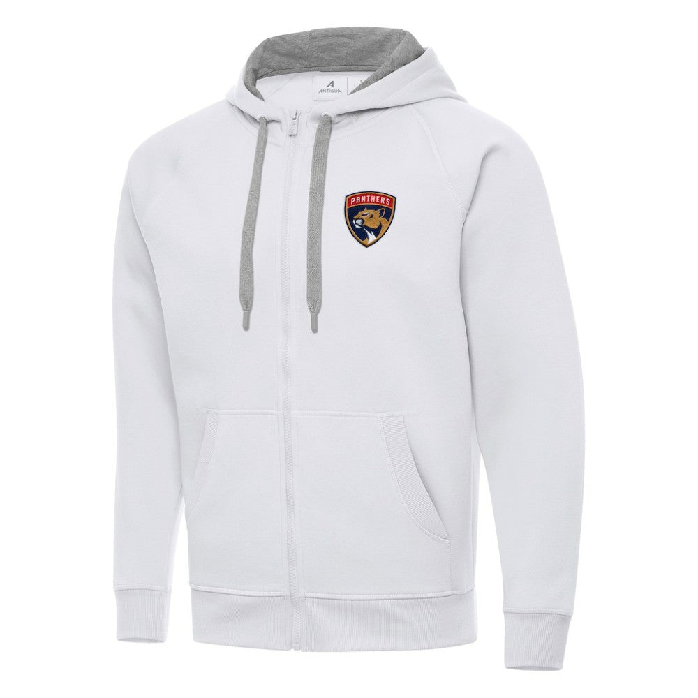 Florida Panthers Antigua Big & Tall Victory Full-Zip Hoodie - White - NHL