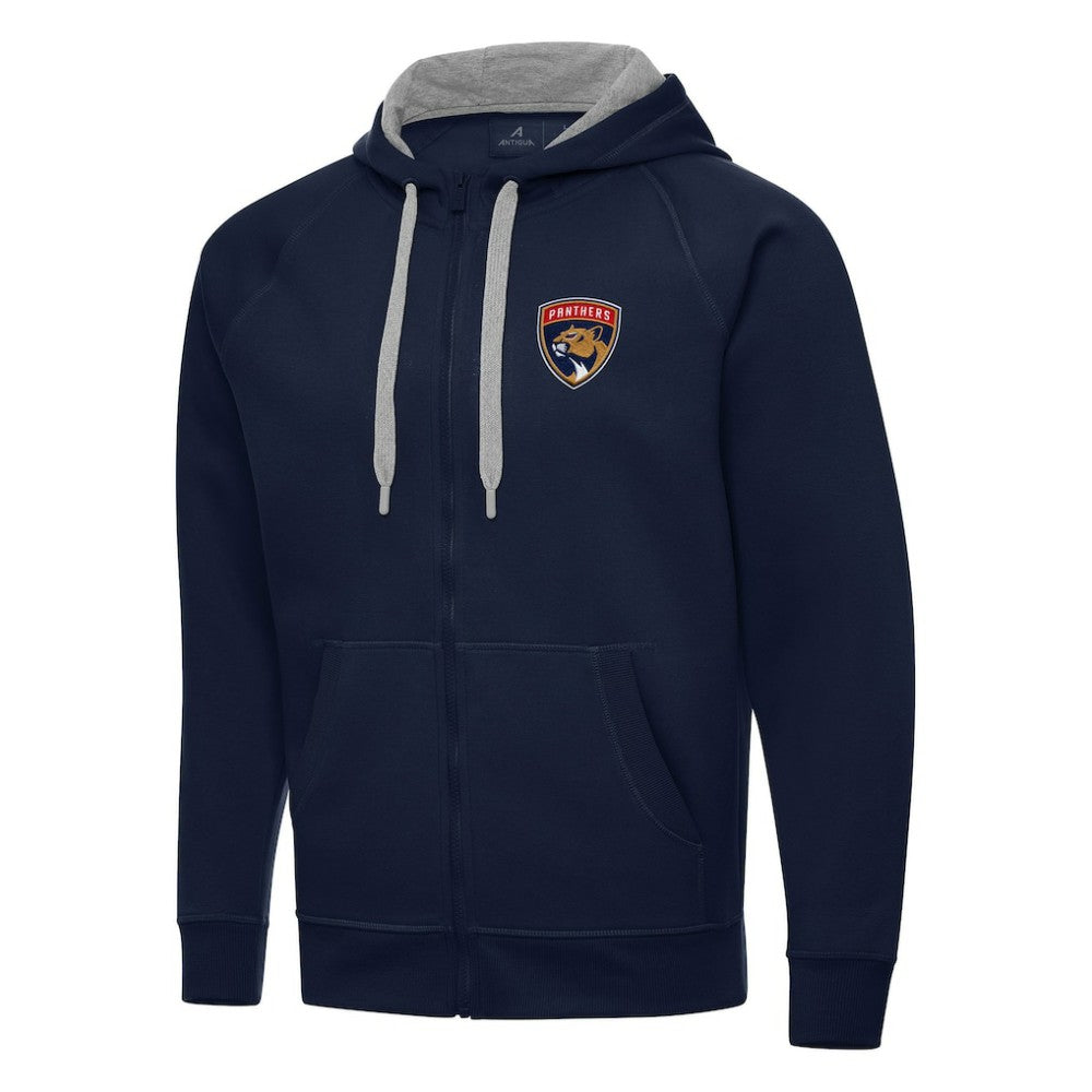 Florida Panthers Antigua Big & Tall Victory Full-Zip Hoodie - Navy - NHL