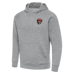 Florida Panthers Antigua Big & Tall Victory Pullover Hoodie - Heather Gray - NHL