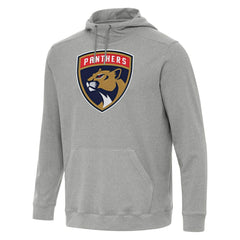 Florida Panthers Antigua Cloud Pullover Hoodie - Heather Gray - NHL