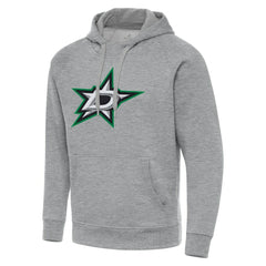 Dallas Stars Antigua Big & Tall Victory Pullover Hoodie - Heather Gray - NHL