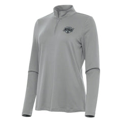 Los Angeles Kings Antigua Women's Reprocess Quarter-Zip Top - Gray - NHL