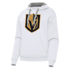 Vegas Golden Knights Antigua Women's Victory Pullover Hoodie - White - NHL