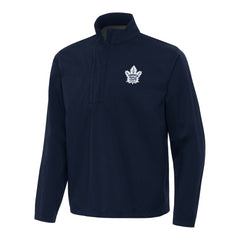 Toronto Maple Leafs Antigua Brisk Quarter-Zip Windbreaker - Navy - NHL