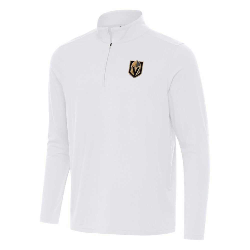 Vegas Golden Knights Antigua Intent Quarter-Zip Top - White - NHL