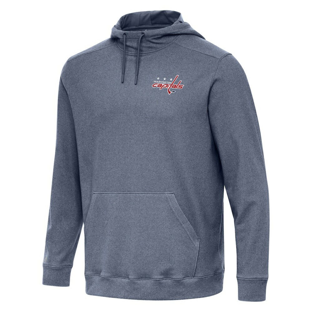 Washington Capitals Antigua Cloud Pullover Hoodie - Heather Navy - NHL