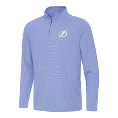 Tampa Bay Lightning Antigua Twine Quarter-Zip Top - Royal - NHL