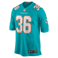 Storm Duck Miami Dolphins Game Jersey Aqua | Nike for Sale