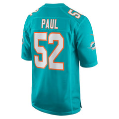 Patrick Paul Miami Dolphins Game Jersey Aqua | Nike for Sale