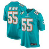 Aaron Brewer Miami Dolphins Game Jersey Aqua | Nike for Sale