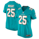 Jaylen Wright Miami Dolphins Women's Game Jersey Aqua | Nike for Sale
